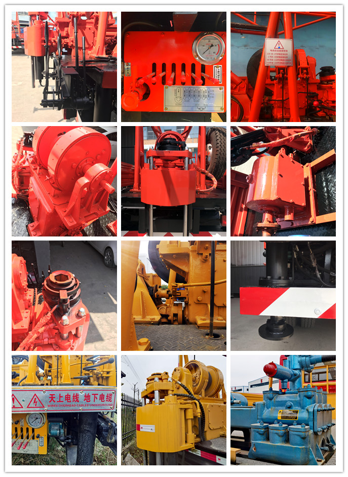 東風天錦6驅(qū)汽車鉆機