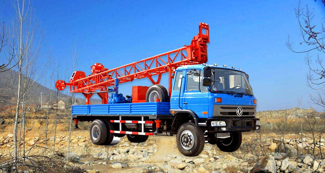 出口型國三車載水井鉆機(jī)